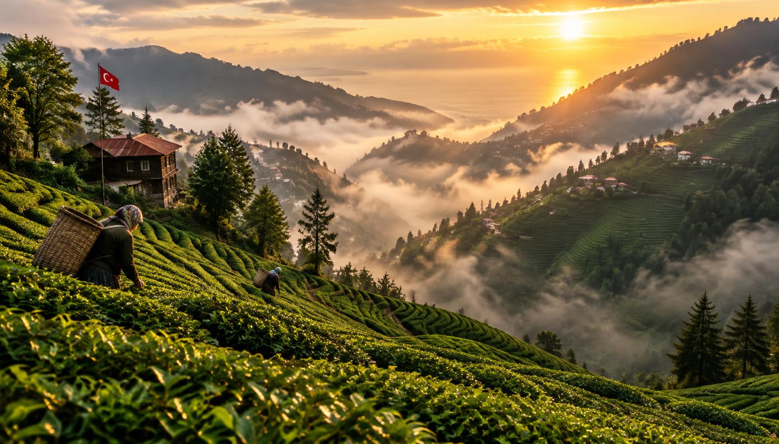 Tea terraces of Rize